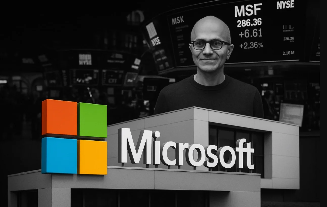 relationship between NASDAQ and Microsoft